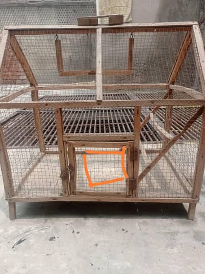 Cage door & 1 side jalli damaged whatsap 03276764046
