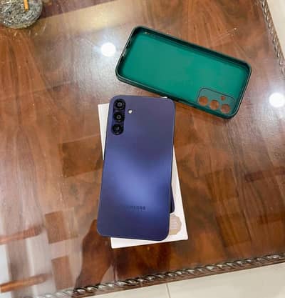 Samsung Galaxy A15 10/10 mint condition With box and cover