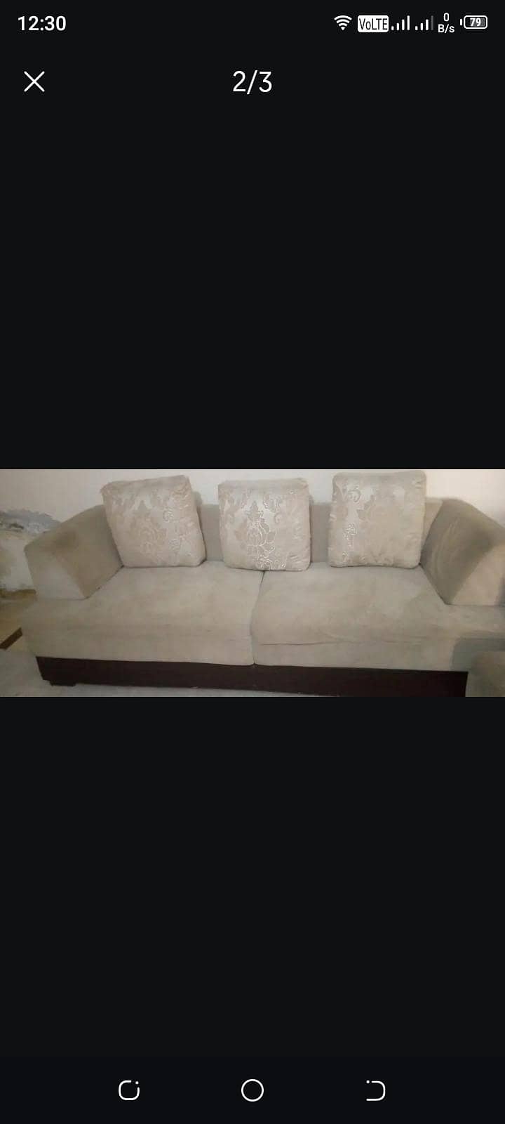 sofa set with cusions 1