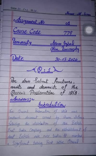 Online Assignment Work Available