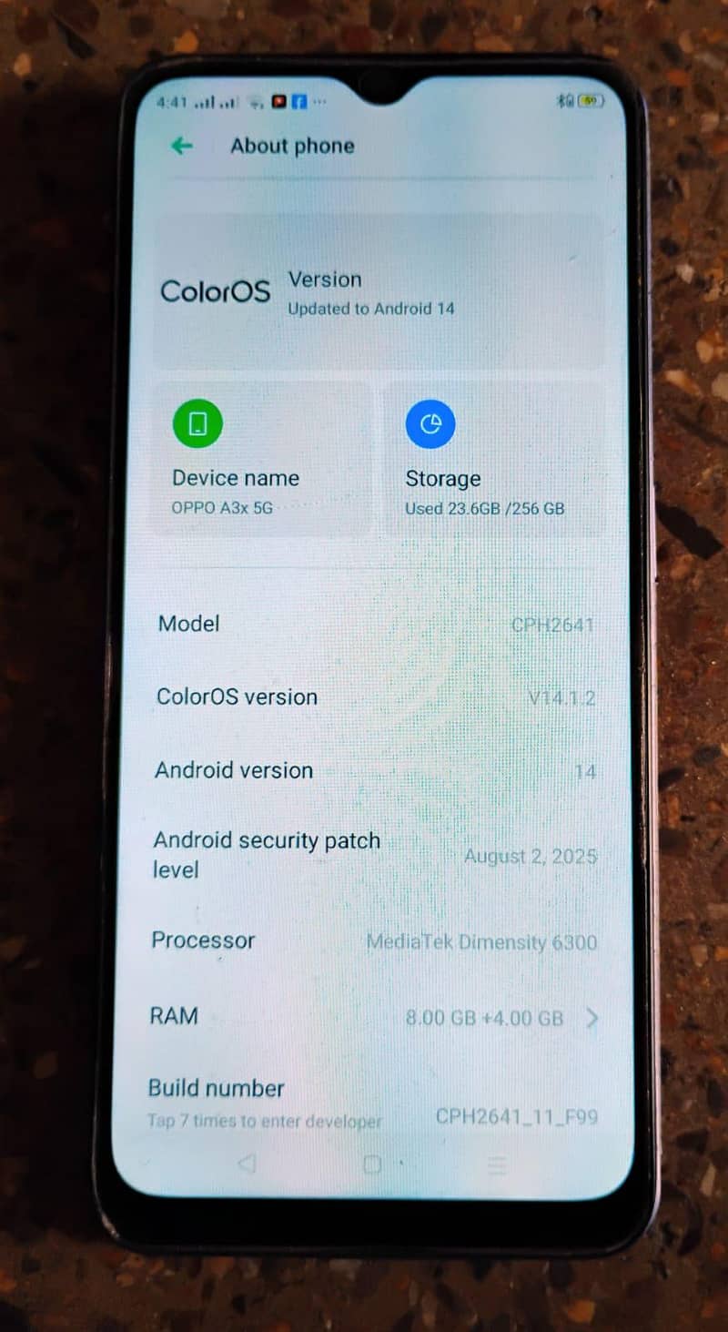 OPPO A3x 3