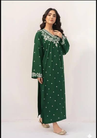 embroidered 2 pieces lawn suit