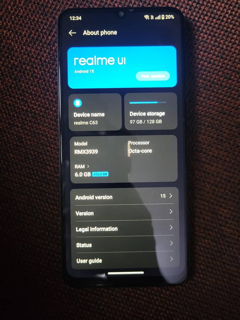 Realme C63 3
