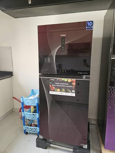 Haier HRF-398IFRA Inverter Double Door Refrigerator