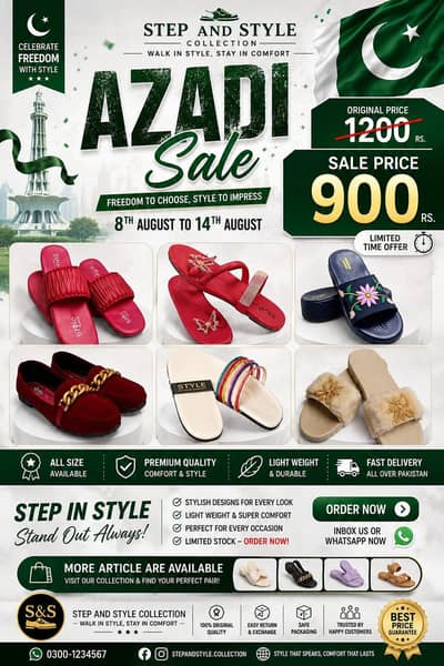 azadi sale are live WhatsApp number 03219611586 more articles