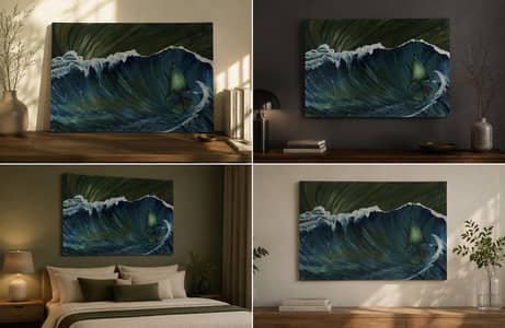 Oil painting of sea *for sale*