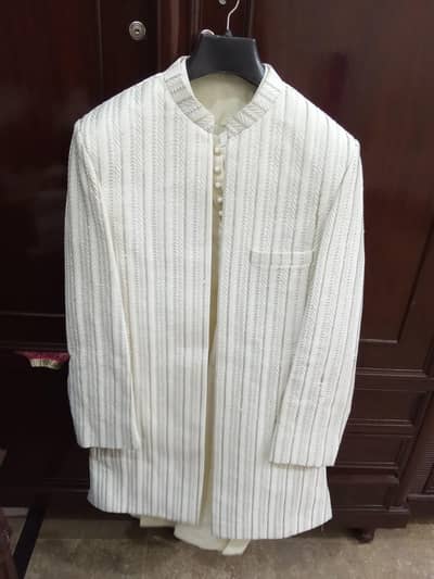 Embroided and Embalished sherwani for men Matching Custom 8 no Shoes