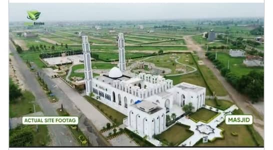 4 Marla Residential plot, All Dues Paid With Development Charges Paid Plot, Block -B, LDA Approved Society