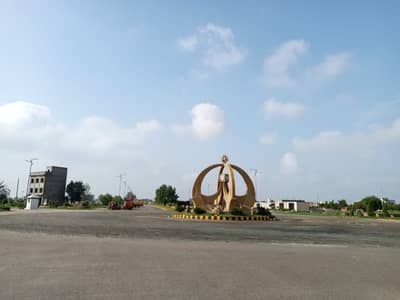 8 Marla Residential Plot, All Dues Paid With Development Charges Paid Plot, Block -A