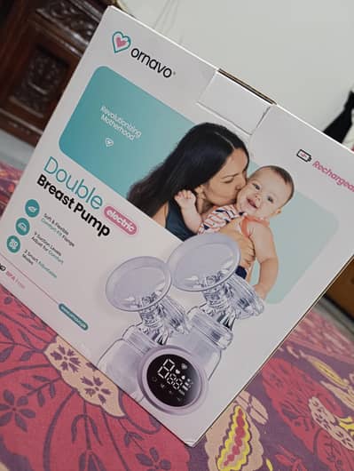 Ornavo Double Electric Breast Pump – Almost New – Used Once Only