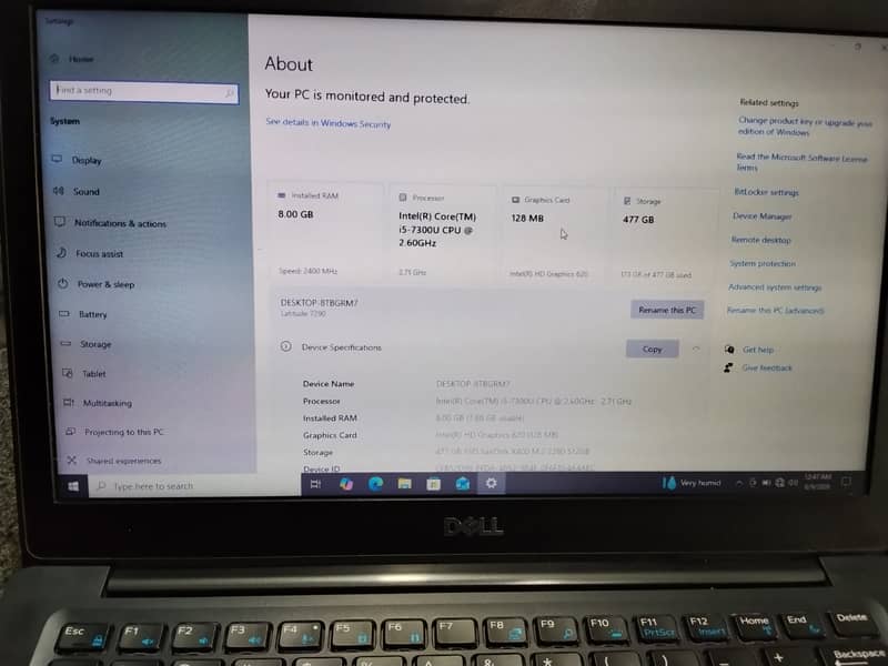 Dell latitude e7290 1
