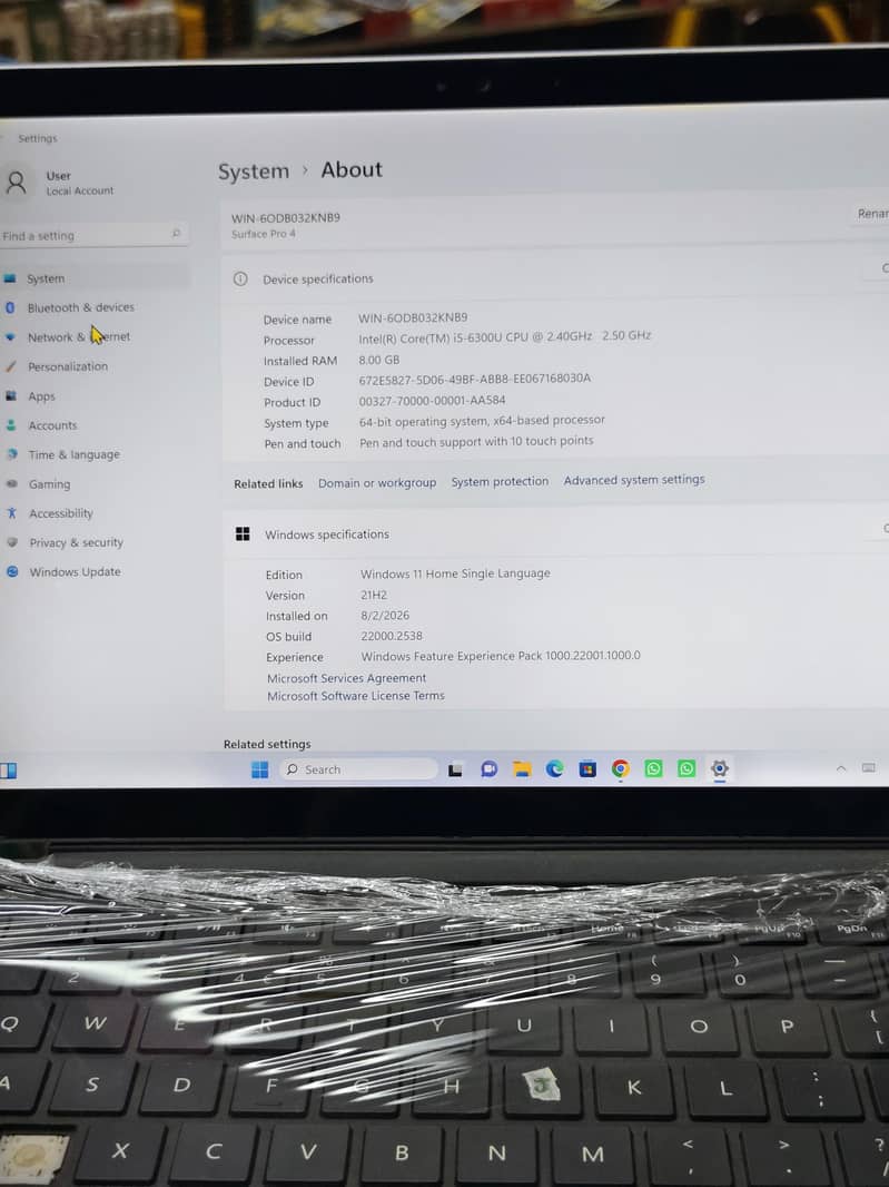 surface pro 5  tablet laptop 4