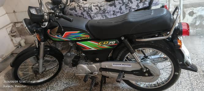 Honda CD 70CC 2021 - Saaf condition ha