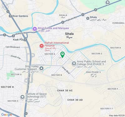 500 Sq Yards Plot for Sale in SECTOR F DHA Phase 5 Islamabad, | Near Expressway