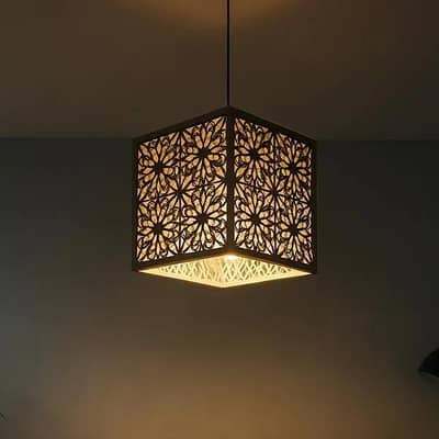 Modern floral ceiling lamp