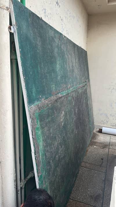 Green fiber shed 6X10 ft