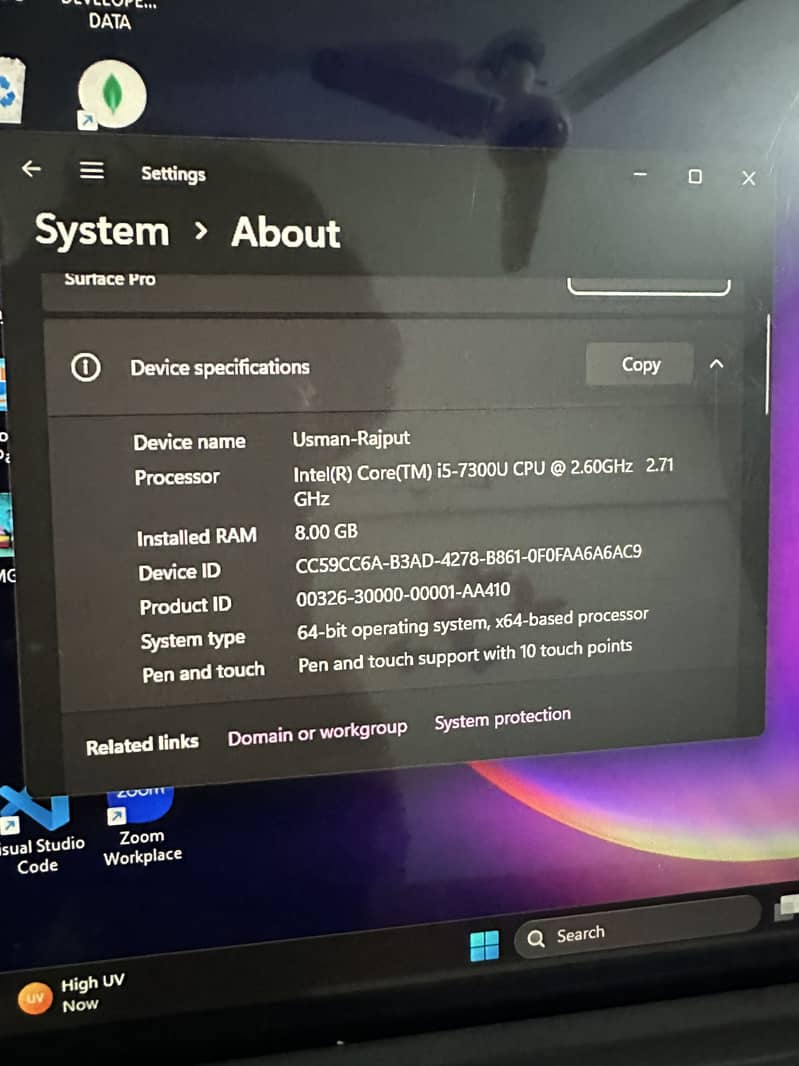 Microsoft Surface Pro Laptop 1