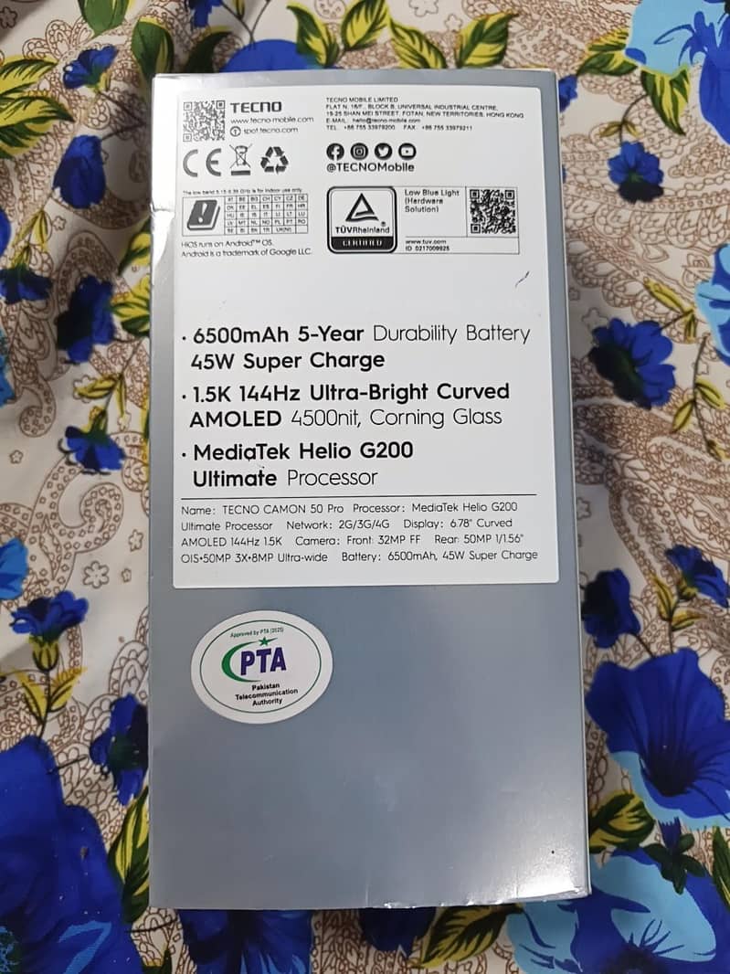 tecno camon 50 pro 3