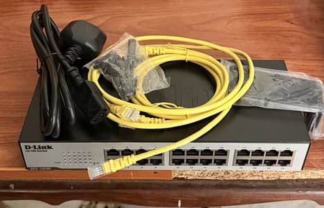 D-Link 24 port Network Switch 24 ports