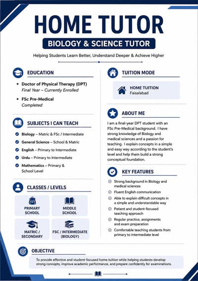 Home Tutor
