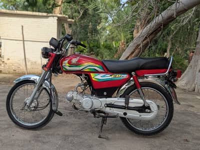 HONDA CD 70 2021 For sale Lush condition