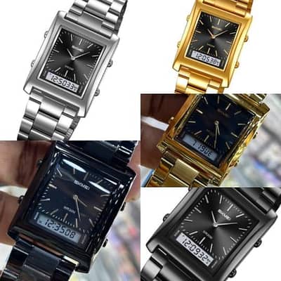golden black silver color