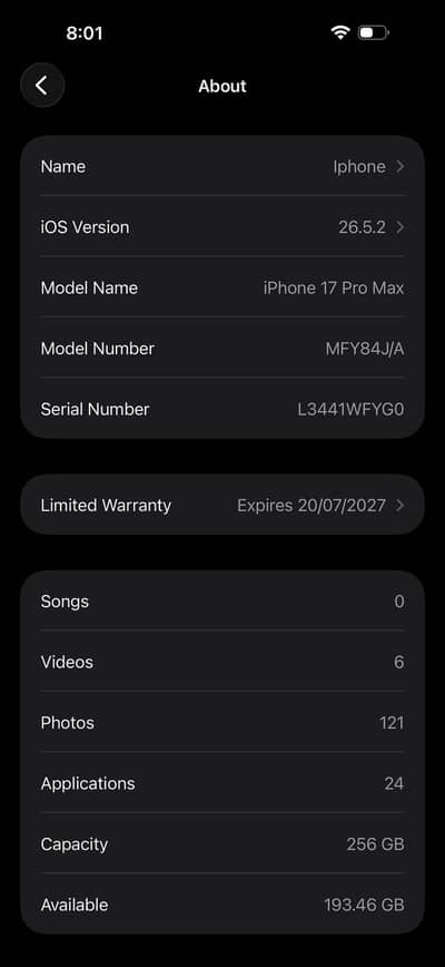 Apple iPhone 17 Pro Max