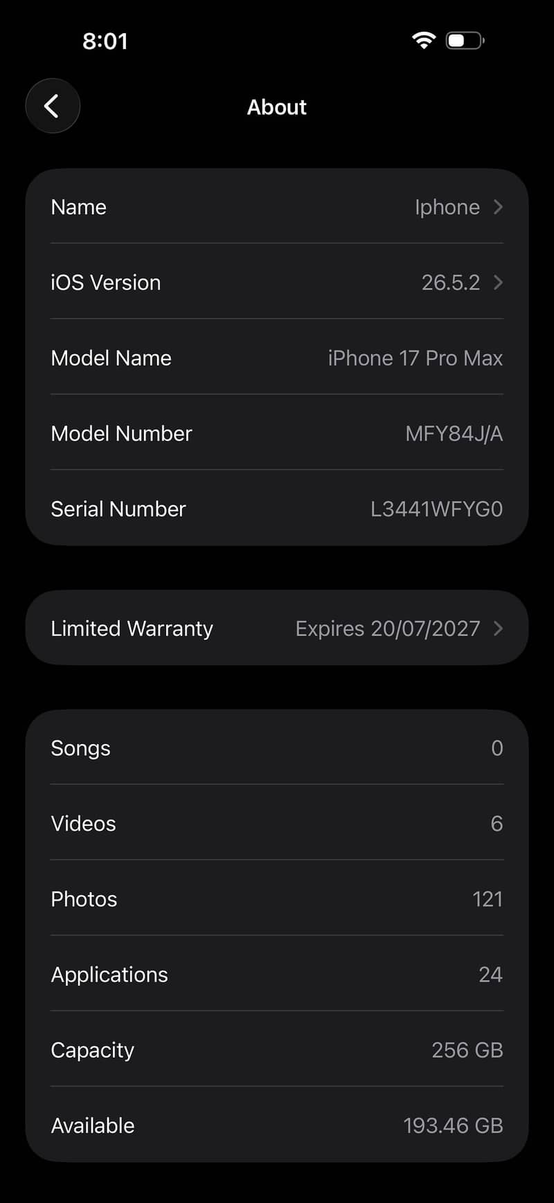 Apple iPhone 17 Pro Max 0