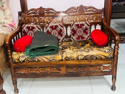 one four seater sofa chionoti one five seater sofa one double bed