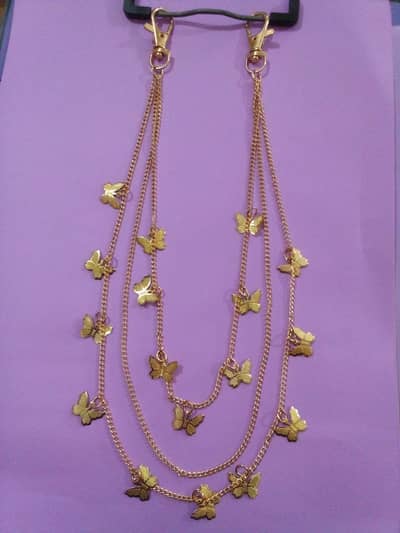 3 layer golden butterfly chain 03314950756