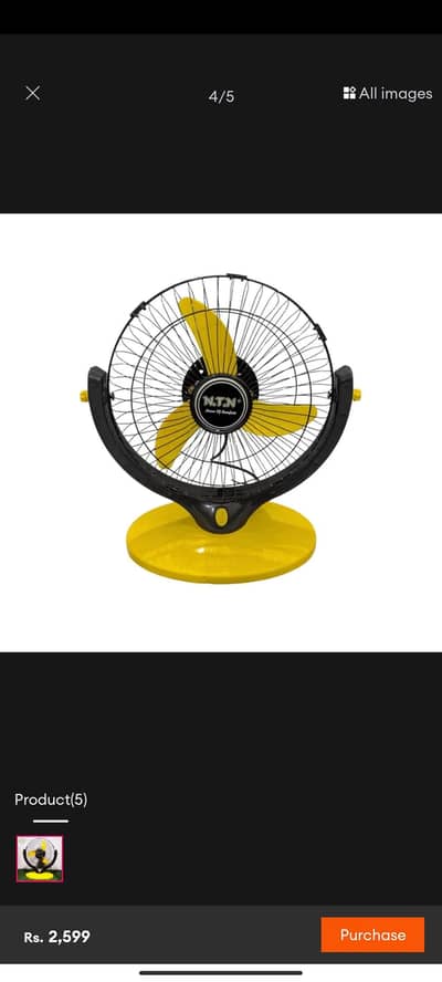 Portable mini super duper fast fan 12v battery fan plus ac fan