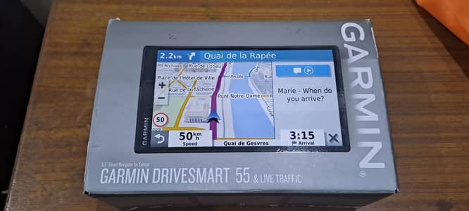 Garmin DriveSmart 55 | Premium GPS Navigation | Open Box - Never Used