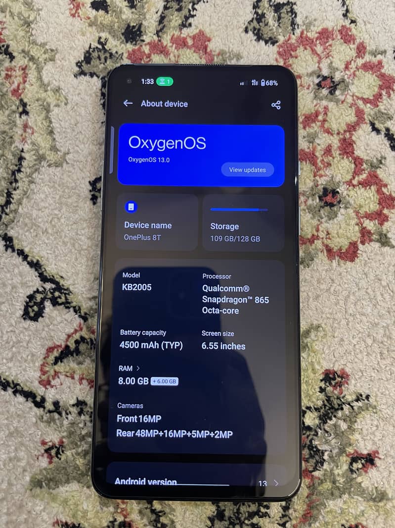 One Plus 8T 5G 7
