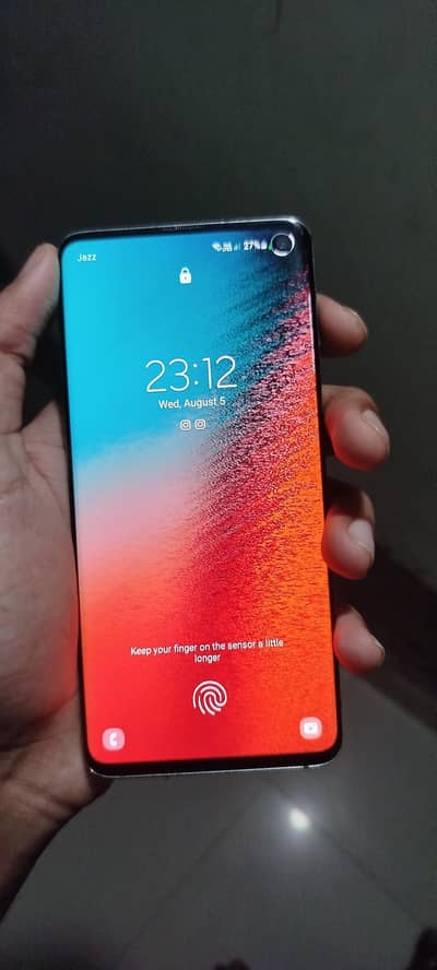 Samsung Mobile S10 pta approved 32 gb storage
