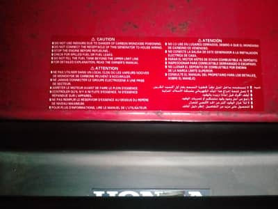Honda 6.5 KVA