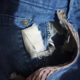 2 Pants for Sale only Rs. 1,000 | Blue Jeans + Beige Trouser
