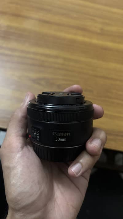 Canon EF 50mm f/1.8 Portrait Lens