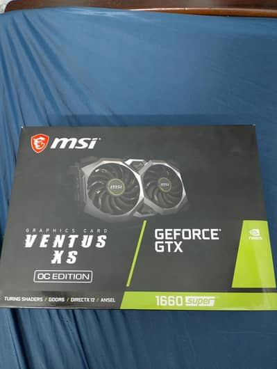 MSI GTX 1660 super 6gb