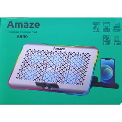 Amaze A500 Laptop Cooling Pad | Brand New | High Performance Cooler