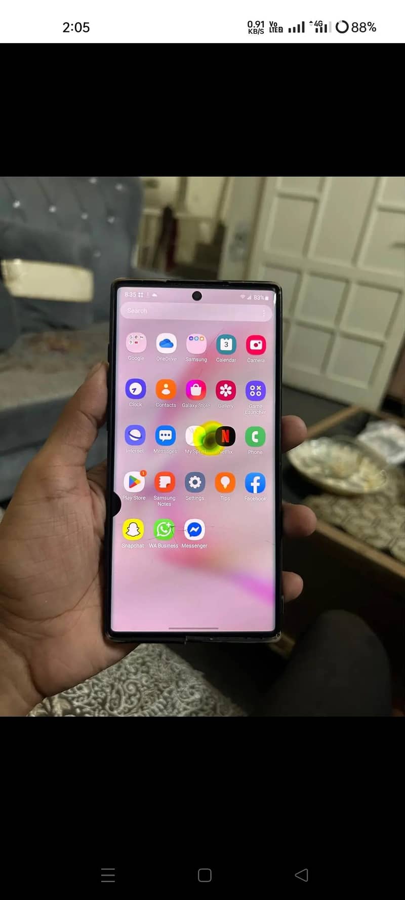 Samsung Mobile Note 10 Plus 6