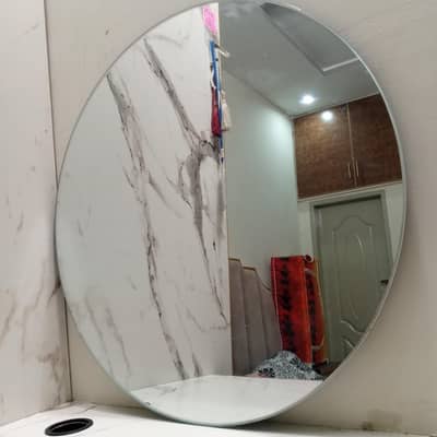 wall mirror round shap 2 ft by  2ft