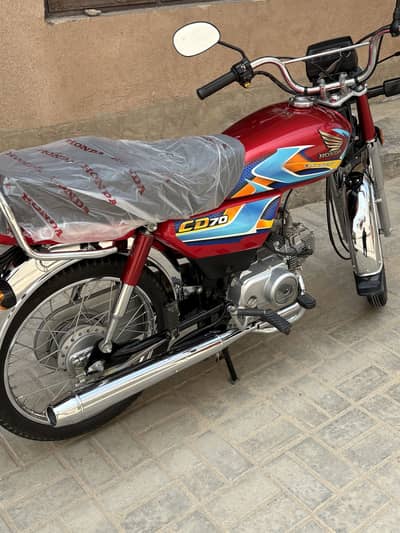 Honda cd 70 2025 model 1500 driven