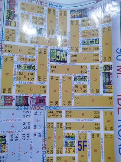 Plot for Sale Surjani town sector 5f West open