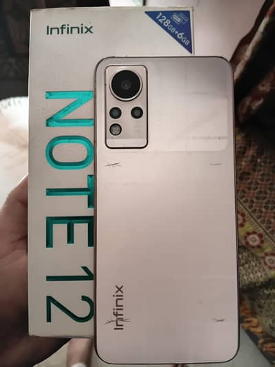 Infinix Hot 12 6/128 PTA WITH BOX
