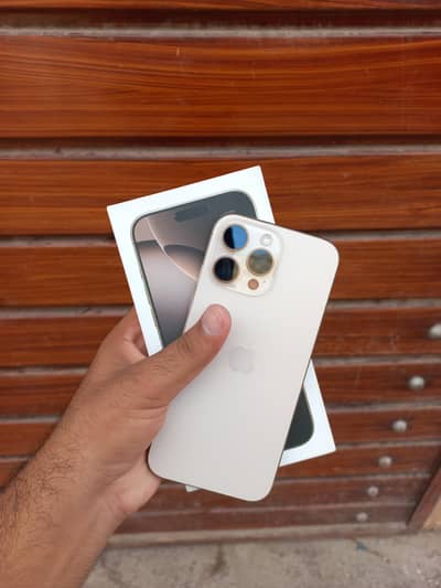 Apple iPhone 16 Pro Max jv brand new 10/10 with box