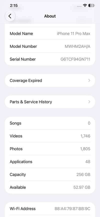 Apple iPhone 11 Pro Max