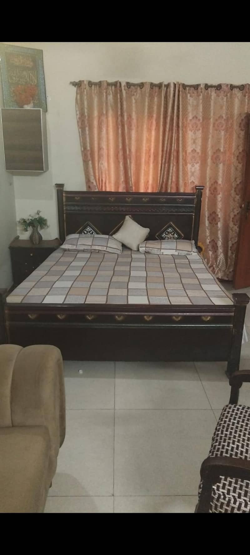 bed set one side table 0