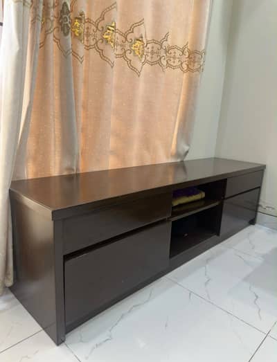 Wooden TV Console.