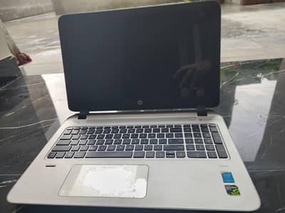 Intel i7 5th generation HP laptop not working onky for parts