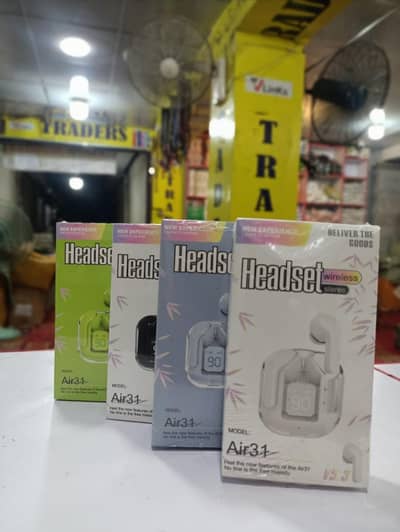 Air31 Wireless Headset | True Wireless Earbuds | Hi-fi Stereo sound |
